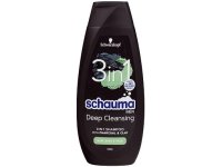 Schauma šampon 400ml menn uhlí&jíl 3v1